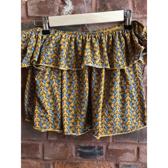 Topshop Tops - ☀️ TOPSHOP, Off The Shoulder Crop Top, Paisley Topshop Tops - ☀️ TOPSHOP, Off The Shoulder Crop Top, Paisley